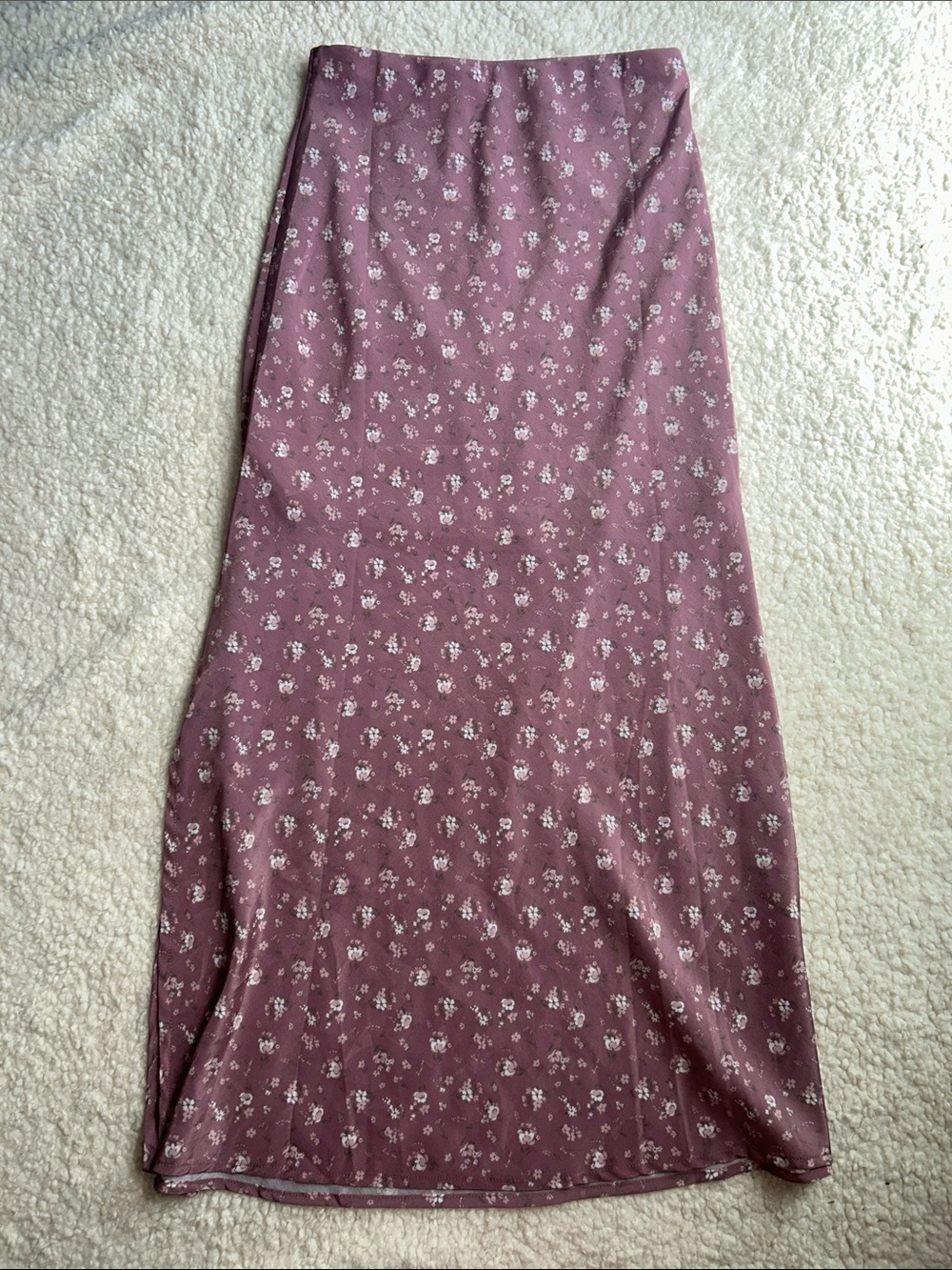 Altar'd State Dusty Rose Floral Maxi Skirt - Picture 4 of 4
